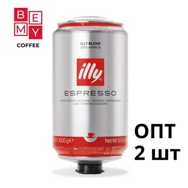 Кофе Илли ILLY normal Classico в зернах ж/б 3 кг опт 10957357162 фото